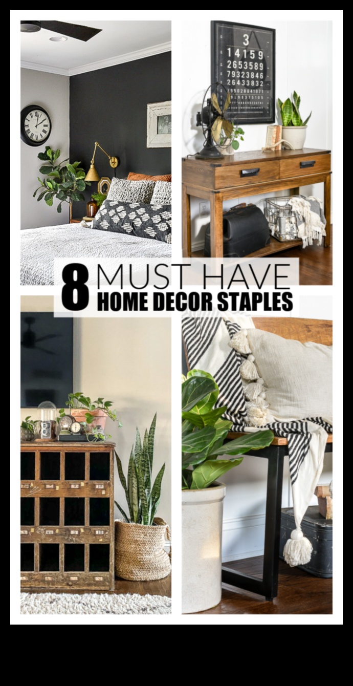 10 articole obligatorii pentru decorul tău interior