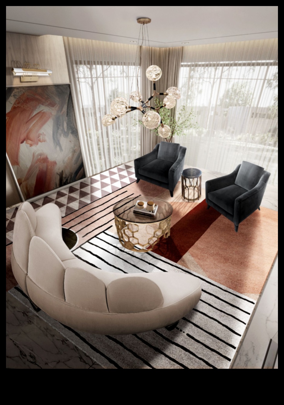 Armonie în opulență: găsiți melodie în frumusețe luxoasă