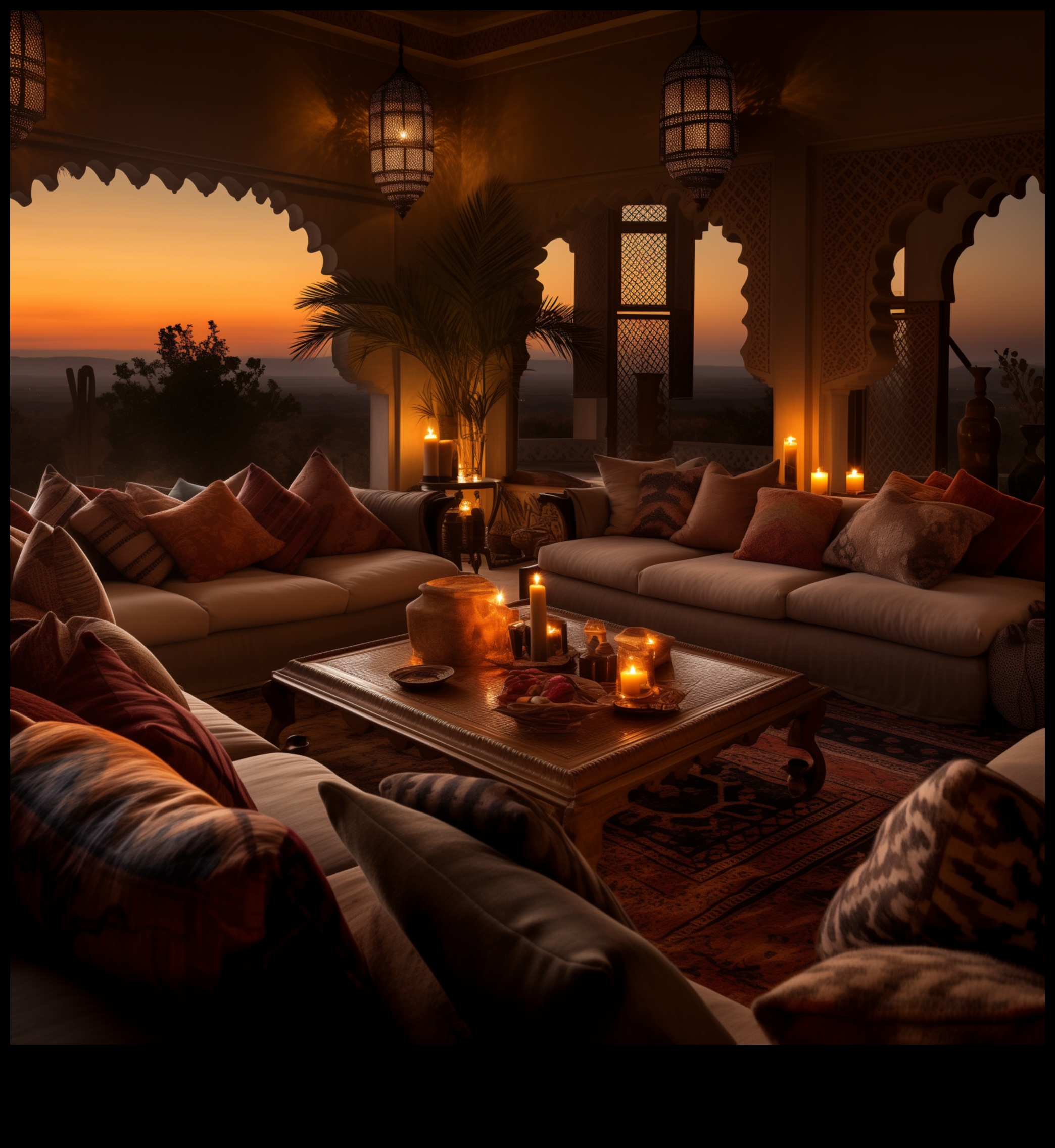 Cum creez un decor marocan pentru sufragerie cu texturi bogate?