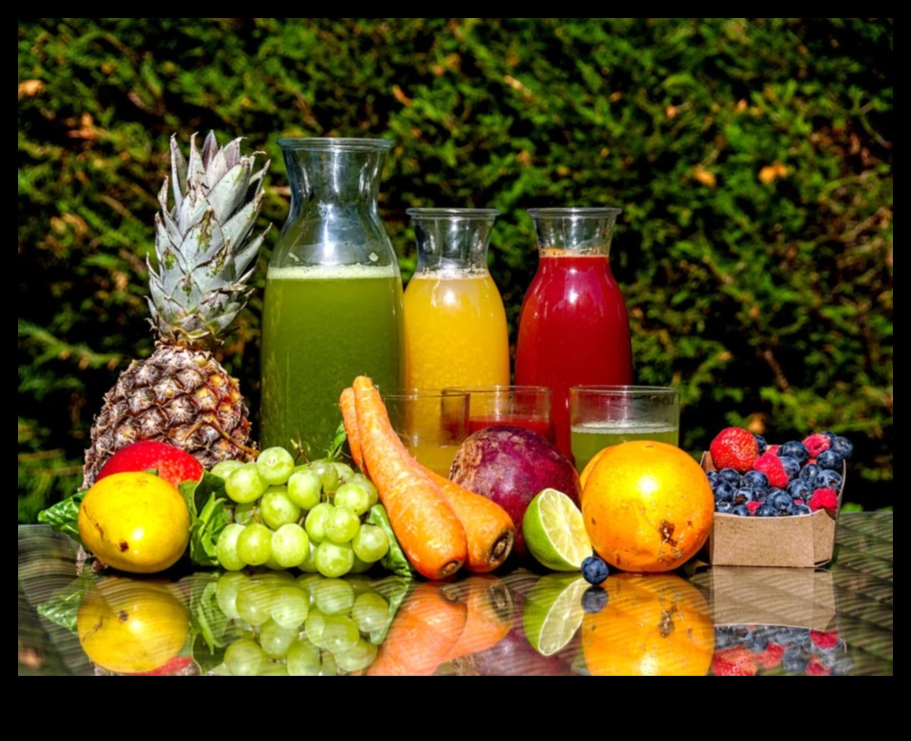 Fruity Fusion: Perfecționarea artei de a amesteca și potrivi sucuri proaspete