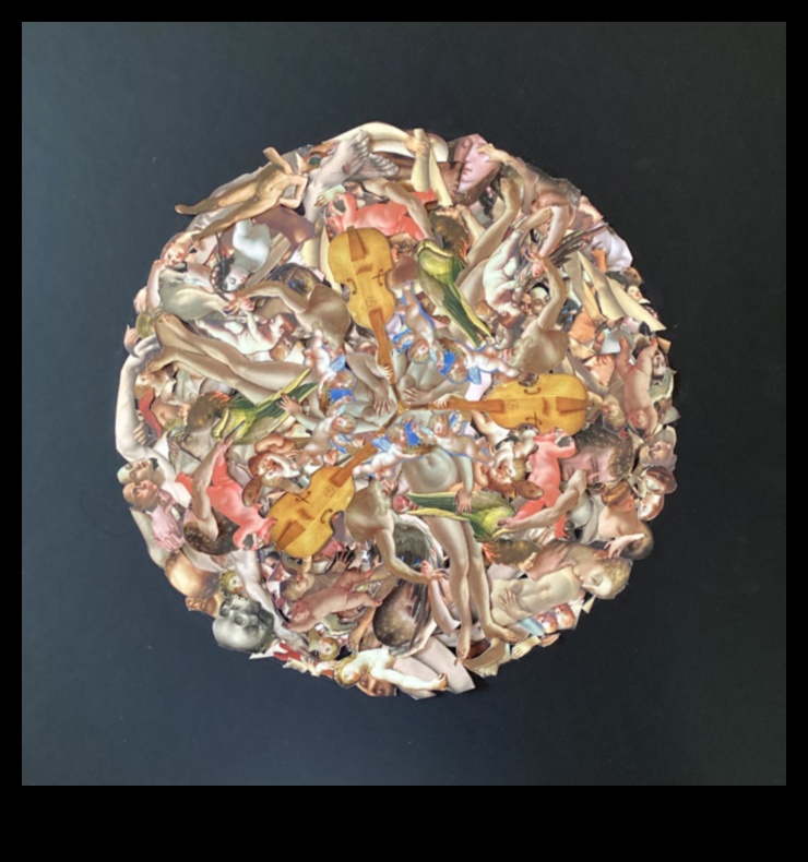 Colaj caleidoscopic care îmbină realul și suprarealul în ansambluri de artă pop 8 Colaj caleidoscopic: fuzionarea realităților în ansambluri de artă pop