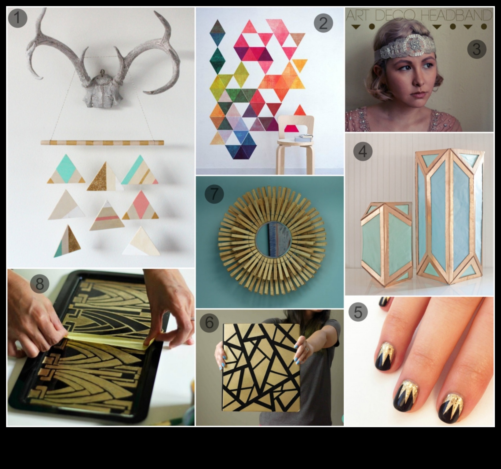 Accesorii DIY inspirate de Art Deco: Glam inspirat de Gatsby