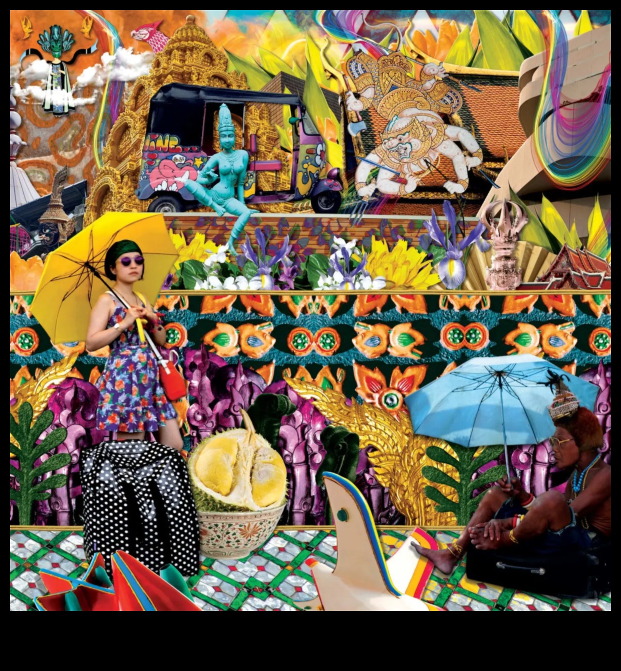 Colaj caleidoscopic care îmbină realul și suprarealul în ansambluri de artă pop 1 Colaj caleidoscopic: fuzionarea realităților în ansambluri de artă pop