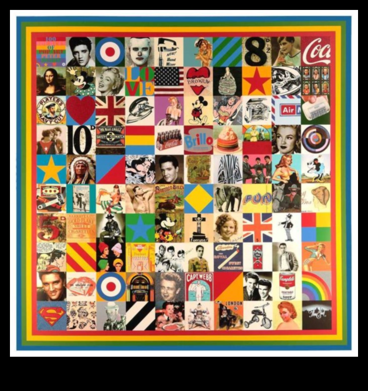 Interacțiuni iconice: influența artei pop asupra conversațiilor culturale