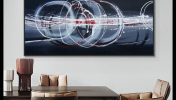 Vibrații vizuale: pulsul energetic al artei abstracte