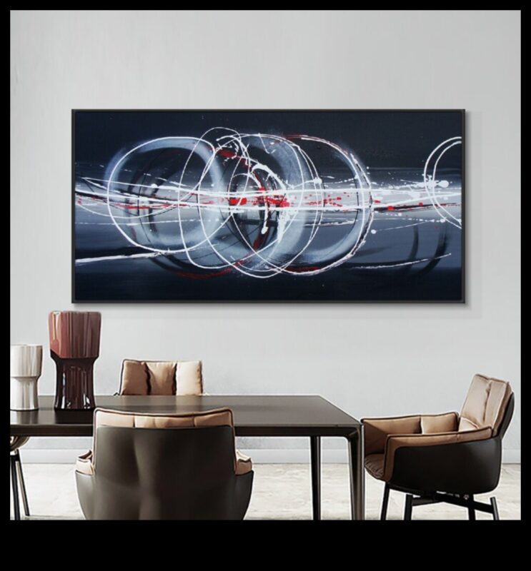 Vibrații vizuale: pulsul energetic al artei abstracte